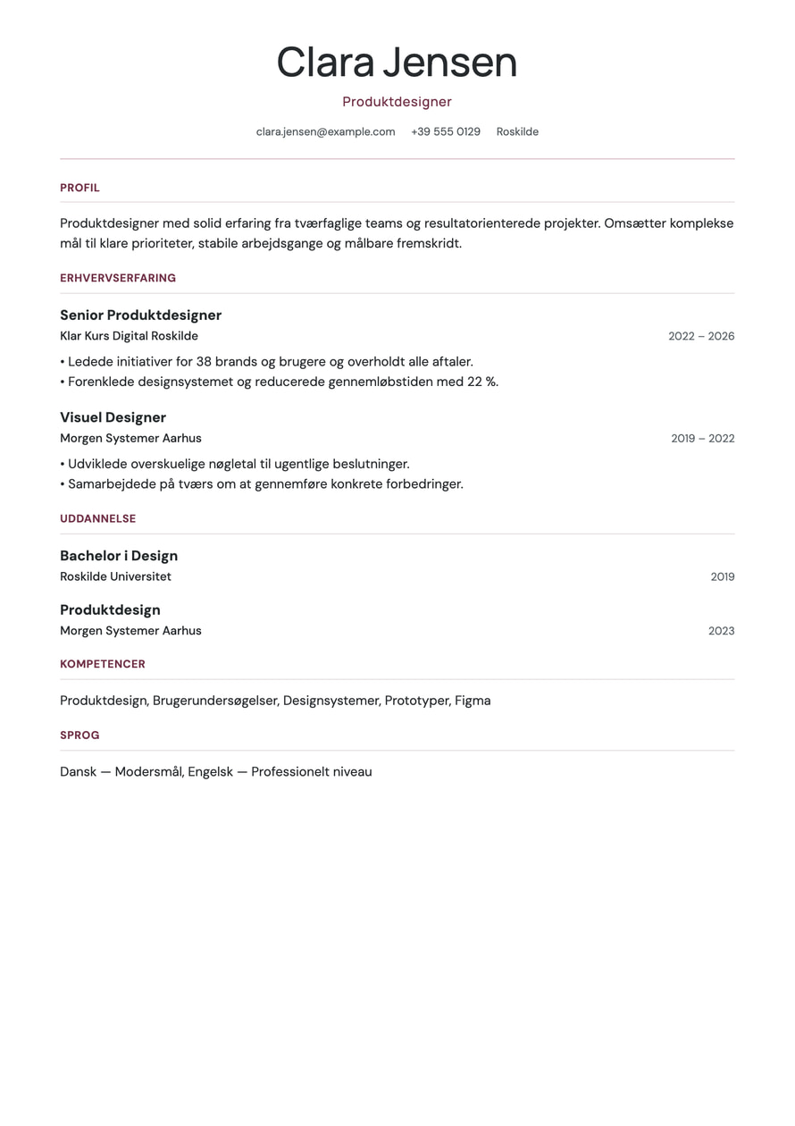 Atelier resume preview