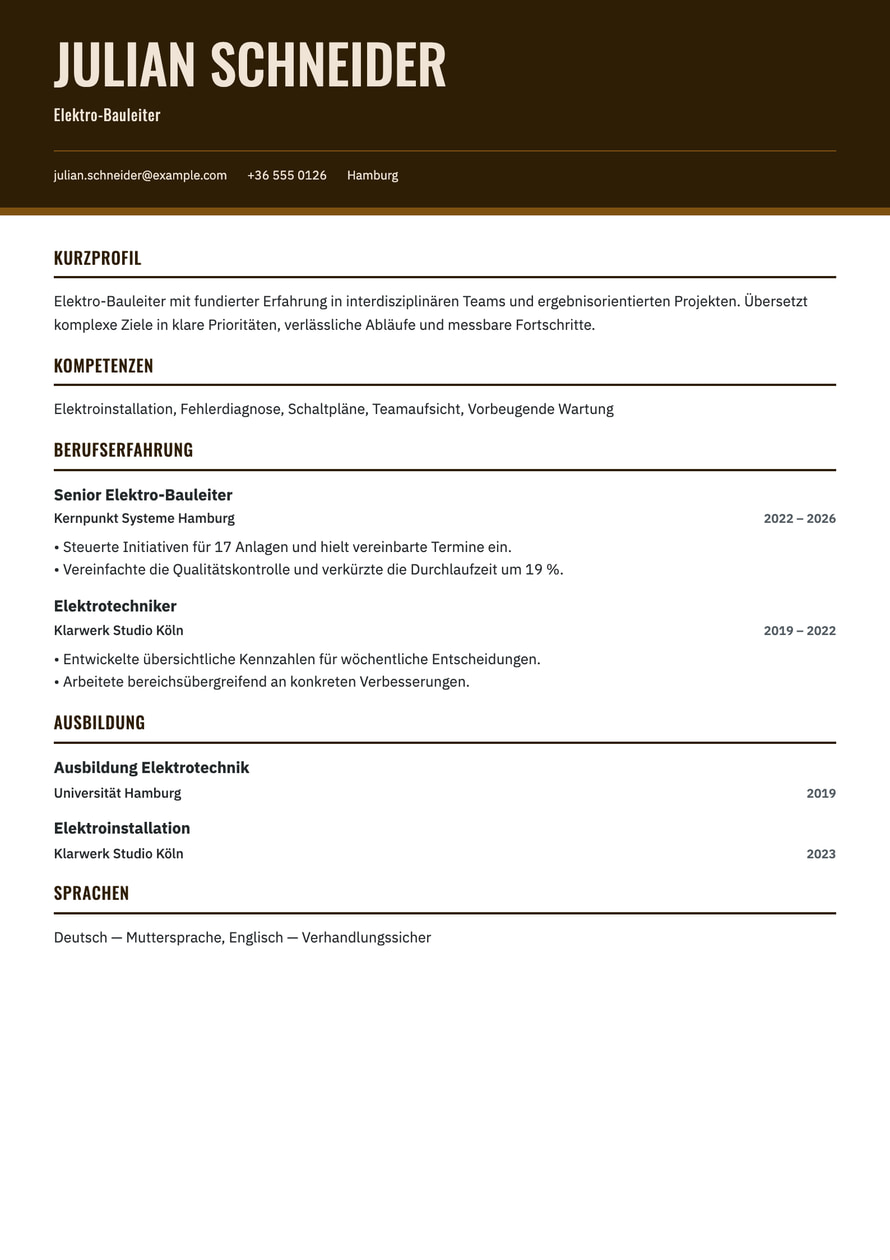 Workshop resume preview