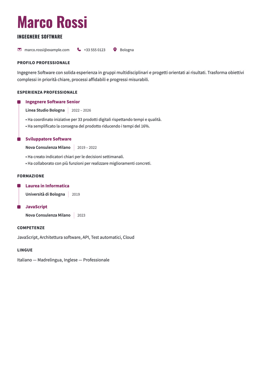 Vertex resume preview