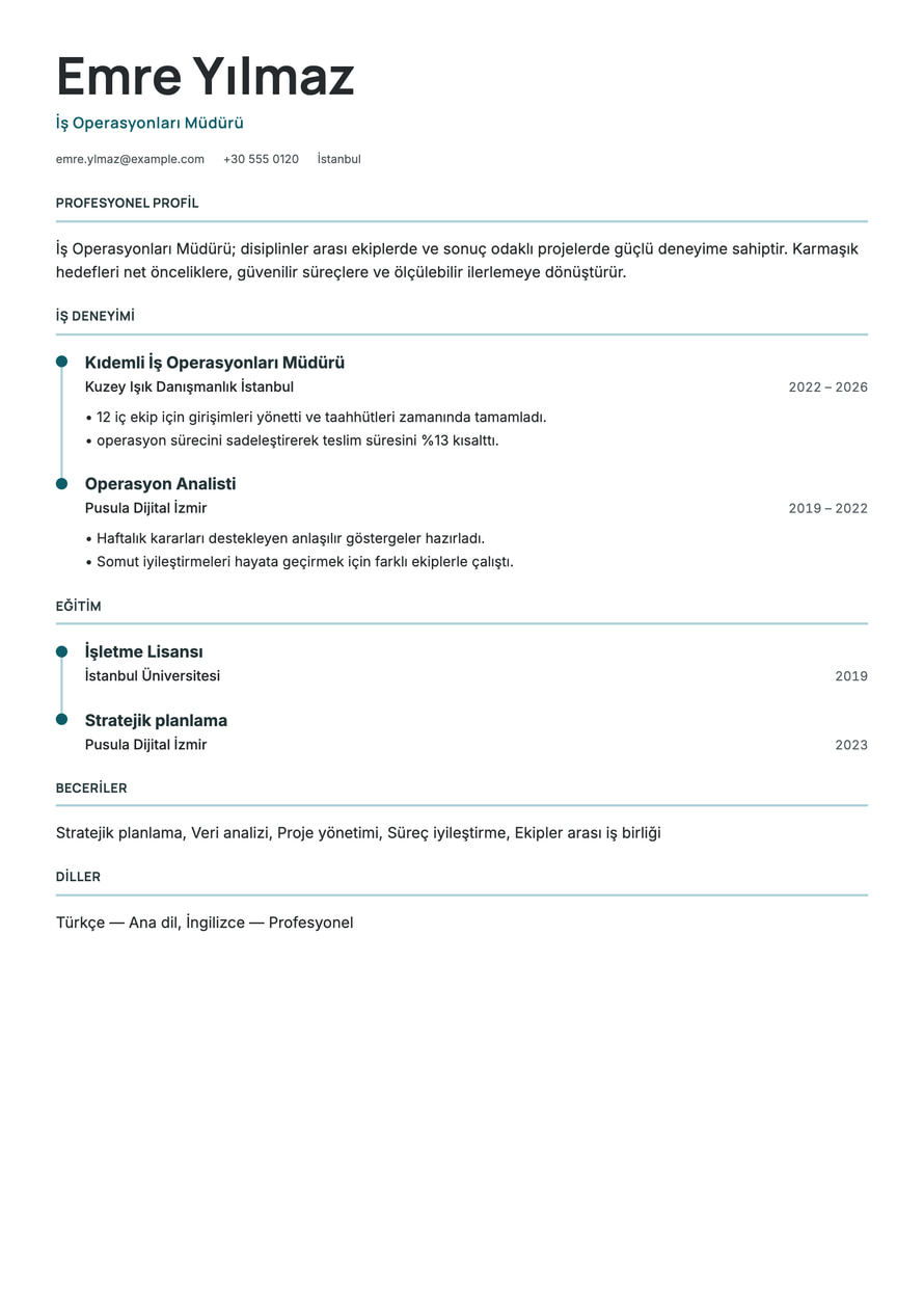 Tempo resume preview